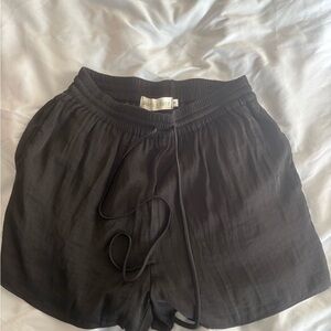 Posh Store Black Women's Athletic Shorts